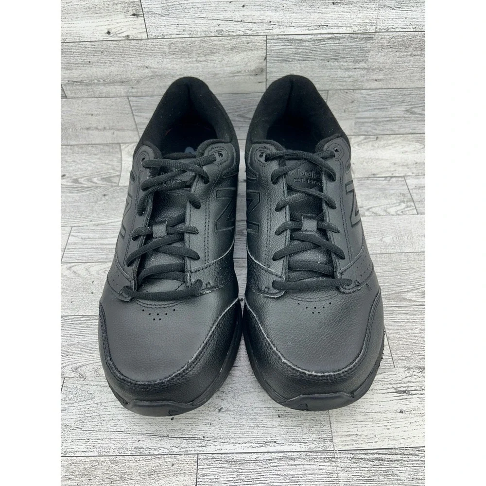 New Balance 928v3 Women 10.5D Men 9D Black Leather Walking Shoes‎ WW928BK3